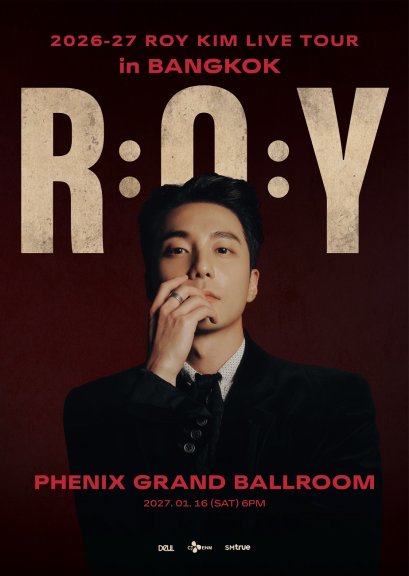 SM True เปิดรับทุกความรู้สึกไปกับเสียงเพลงจากหัวใจของ ROY KIM กับคอนเสิร์ตเดี่ยวครั้งแรกในไทย "2026-27 ROY KIM LIVE TOUR [R:O:Y] in BANGKOK"